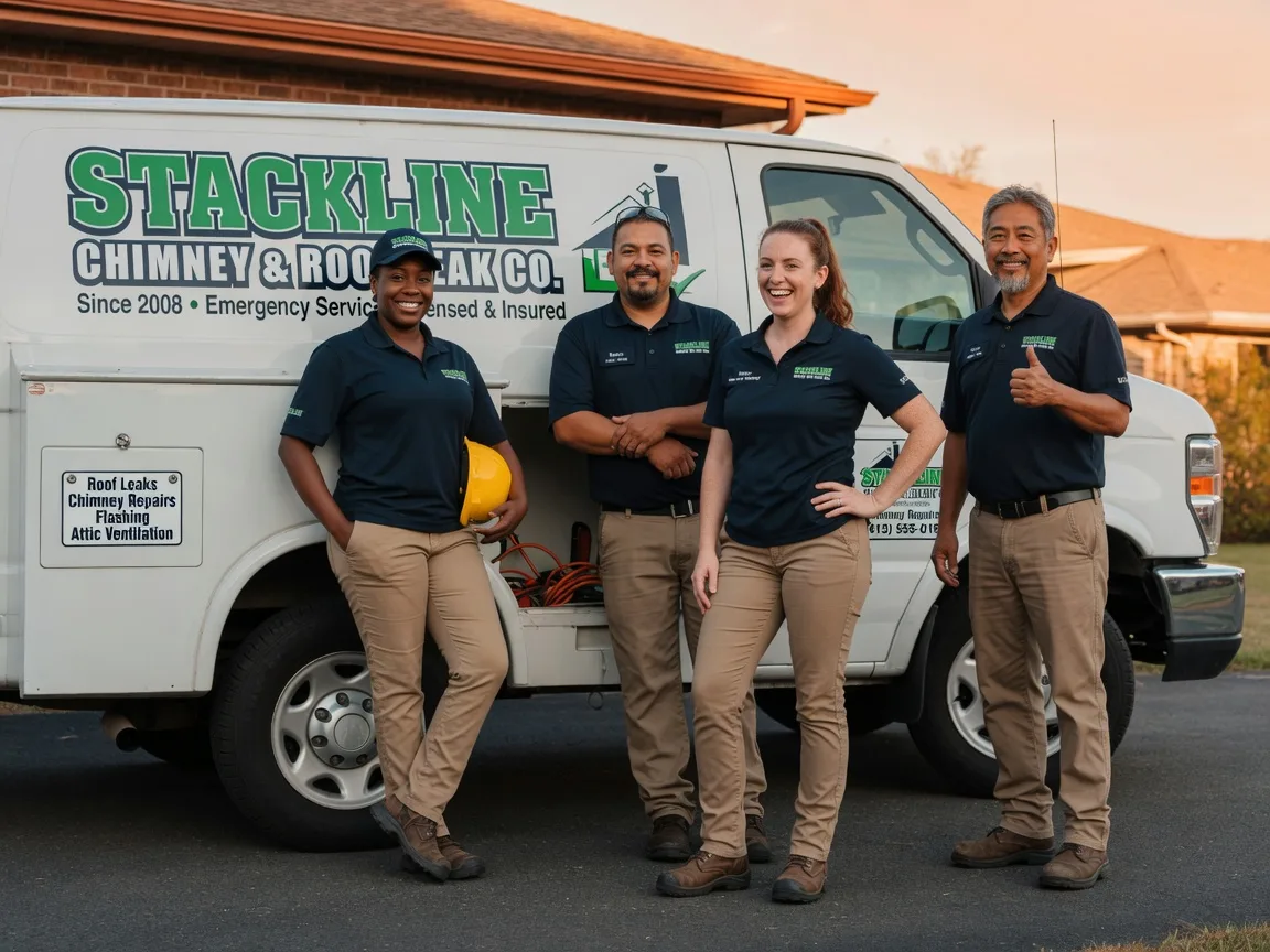 Chimney flashing repair company in West Concord, MN